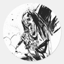 Lil Jon "Collaboration by Jim Mahfood and Lil Jon" stickers