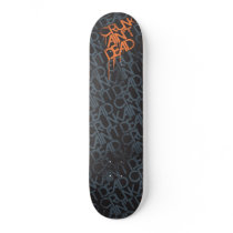 Lil Jon "Crunk Ain't Dead" Black Orange skateboards