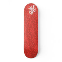 Lil Jon "Crunk Ain't Dead" Red skateboards