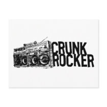 Lil Jon "Crunk Rocker Boombox Black White" postcards