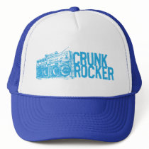 Lil Jon "Crunk Rocker Boombox Blue" hats