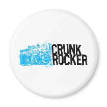 Lil Jon "Crunk Rocker Boombox Blue" magnets