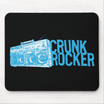 Lil Jon "Crunk Rocker Boombox Blue" mousepads