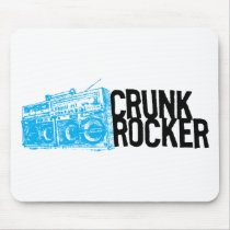 Lil Jon "Crunk Rocker Boombox Blue" mousepads