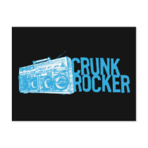 Lil Jon "Crunk Rocker Boombox Blue" postcards by liljon Lil Jon "Crunk Rocker Boombox Blue" postcards
