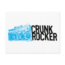 Lil Jon "Crunk Rocker Boombox Blue" postcards by liljon Lil Jon "Crunk Rocker Boombox Blue" postcards