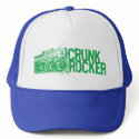 Lil Jon "Crunk Rocker Boombox Green" hats by liljon Lil Jon "Crunk Rocker Boombox Green" hats