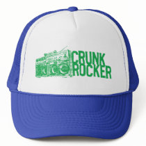 Lil Jon "Crunk Rocker Boombox Green" hats