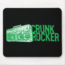 Lil Jon "Crunk Rocker Boombox Green" mousepads