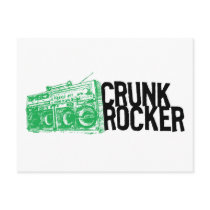 Lil Jon "Crunk Rocker Boombox Green" postcards