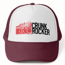 Lil Jon "Crunk Rocker Boombox Red" hats