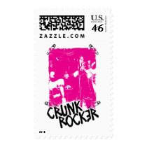 Lil Jon "Crunk Rocker Safety Pin Pink" postage by liljon Lil Jon "Crunk Rocker Safety Pin Pink" postage