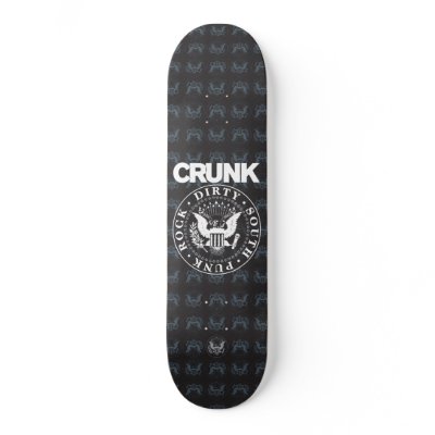 Lil Jon "Crunk Seal" Black Skate Board by liljon