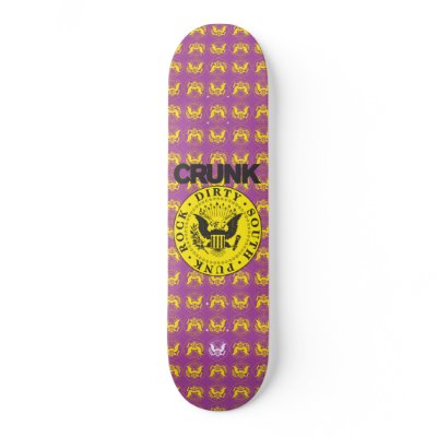 Lil Jon "Crunk Seal" Purple Custom Skate Board by liljon