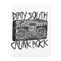 Lil Jon "Dirty South Boombox Black" postcards by liljon Lil Jon "Dirty South Boombox Black" postcards