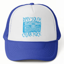 Lil Jon "Dirty South Boombox Blue" hats by liljon Lil Jon "Dirty South Boombox Blue" hats