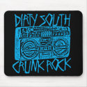 Lil Jon "Dirty South Boombox Blue" mousepads
