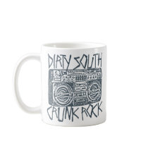 Lil Jon "Dirty South Boombox Gray" mugs by liljon Lil Jon "Dirty South Boombox Gray" mugs