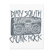 Lil Jon "Dirty South Boombox Gray" postcards by liljon Lil Jon "Dirty South Boombox Gray" postcards