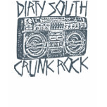 Lil Jon "Dirty South Boombox Gray" t-shirts
