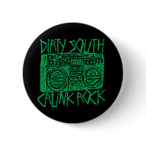Lil Jon "Dirty South Boombox Green" buttons by liljon Lil Jon "Dirty South Boombox Green" buttons