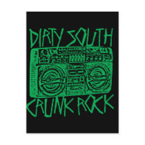 Lil Jon "Dirty South Boombox Green" postcards by liljon Lil Jon "Dirty South Boombox Green" postcards