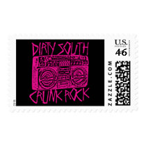Lil Jon "Dirty South Boombox Pink" postage