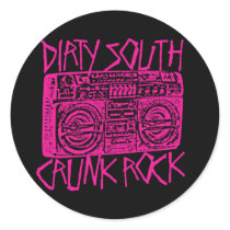Lil Jon "Dirty South Boombox Pink" stickers by liljon Lil Jon "Dirty South Boombox Pink" stickers