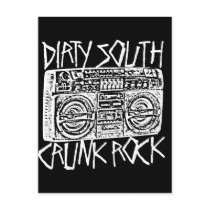 Lil Jon "Dirty South Boombox White" postcards by liljon Lil Jon "Dirty South Boombox White" postcards