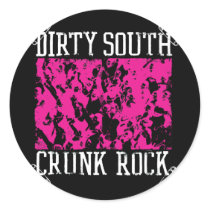 Lil Jon "Dirty South Crunk Rock" Pink stickers
