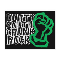 Lil Jon "Dirty South Fist" Green postcards by liljon Lil Jon "Dirty South Fist" Green postcards