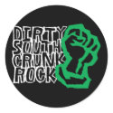 Lil Jon "Dirty South Fist" Green stickers by liljon Lil Jon "Dirty South Fist" Green stickers