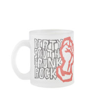 Lil Jon "Dirty South Fist" Red mugs by liljon Lil Jon "Dirty South Fist" Red mugs
