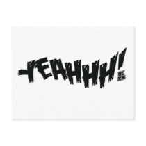 Lil Jon "Yeeeah!" Black postcards by liljon Lil Jon "Yeeeah!" Black postcards