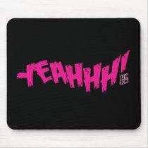 Lil Jon "Yeeeah!" Magenta mousepads