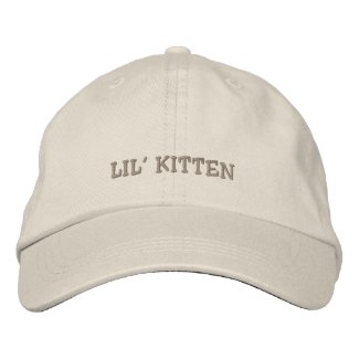 Lil' Kitten Cap embroideredhat
