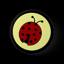 Lil Lady Bug Button buttons