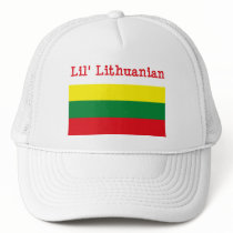 Lil' Lithuanian Hat by FlagTshirts Lil' Lithuanian Hat