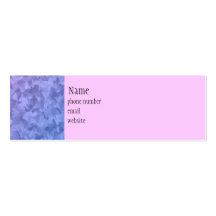 Lil Miss Claudia Skinny Business Card