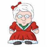 Lil' Miss Clause Ornament Photo Cutout
