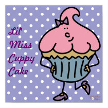 Lil' Miss Cuppy Cake Poster posters