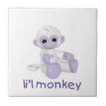 L'il Monkey (lavendar) tiles
