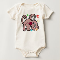 Lil' Monkey onesie Shirt by kidsworld Lil' Monkey onesie Shirt