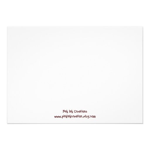 Lil Monkey Personalized Invitation