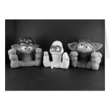 Lil Monsters Greeting Cards