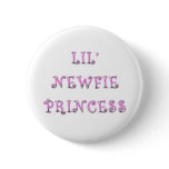 Lil Newfie Princess Buttons