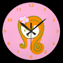 Lil' Ophelia wall clocks