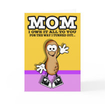 Lil Peanut Mothers Day Card