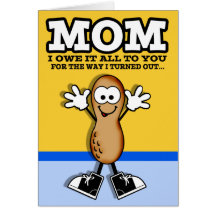 Lil Peanut Mothers Day Card
