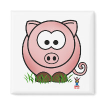 Lil Piggy magnets